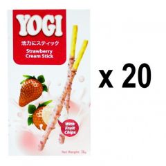 Tong Garden Yogi Strawberry Cream Stick (20 x 36g)