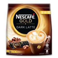 Nescafe Gold Dark Latte 34g x 12s