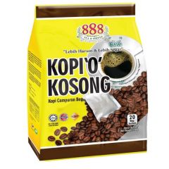 888 Coffee Kopi O Kosong Twin Pack (20 Sachets X 10g)