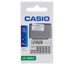 Casio Calculator Portable LC160LV White