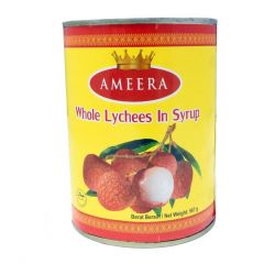 Ameera Whole Lychees in Syrup 567gm