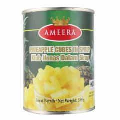 Ameera Pineapple Cube In Syrup 567g