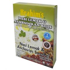 BRAHIM'S Nasi Lemak & Anchovies Sambal (320g)
