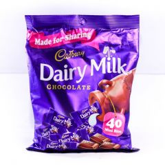 Cadbury Dairy Milk Mini Sharebag (40 x 4.5g)