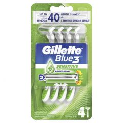 GILLETTE BLUE3 RZR BLISTER PK DISPOSBL4S
