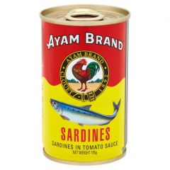 Ayam Brand Sardines in Tomato Sauce 155g