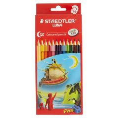 Staedtler Luna Coloured Pencils - 12 Colour Pencils x 10 Pieces