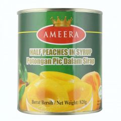 Ameera Peaches Halves in Syurp 820g
