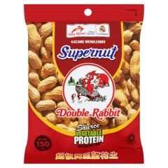 Dua Kelinci Supernut Double Rabbit Menglembu Groundnuts 120g