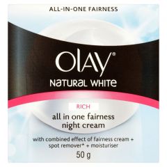 Olay Natural White Rich All in One Fairness Night Cream 50g